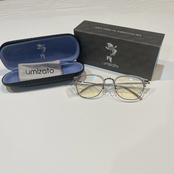 NEW UMIZATO Blue Light Blocking Computer Gaming Glasses for Men Women HIRO - Picture 2 of 6